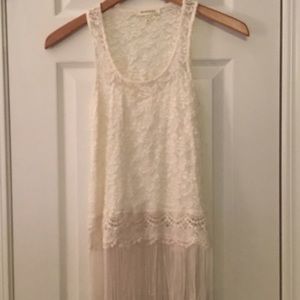 Women’s fringe tank top